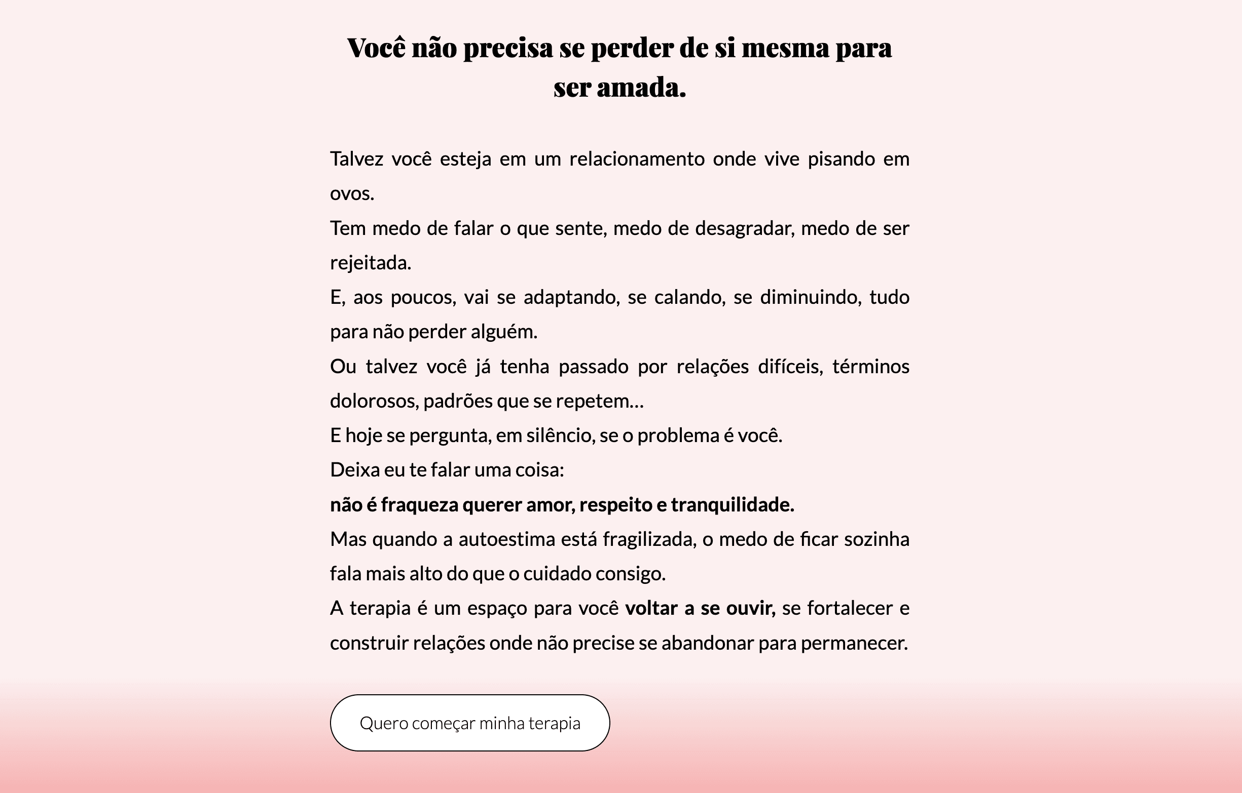 Therapeutic Brand Website - 2 - before